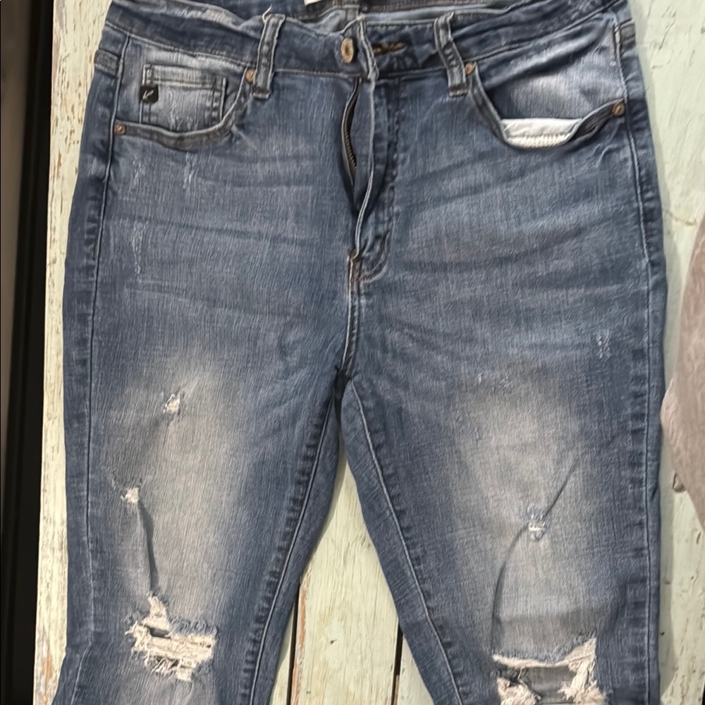 KanCan Distressed Blue Jeans